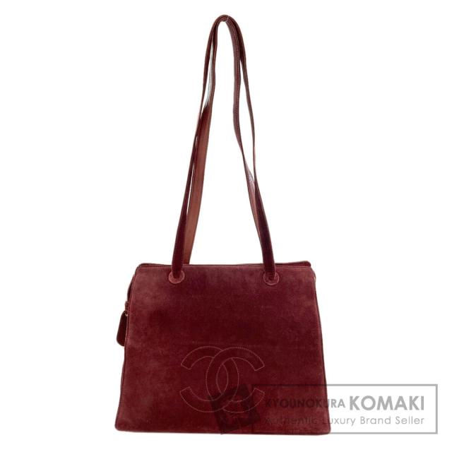 シャネル CHANEL  ココマーク ゴールド金具  トートバッグ スウェード レディース  中古