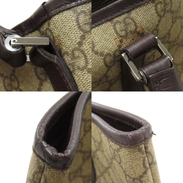 グッチ GUCCI 114595 GGスプリーム トートバッグ PVC レディース 中古_6
