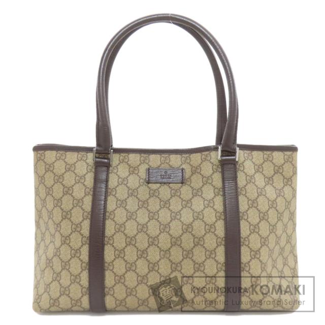 グッチ GUCCI 114595 GGスプリーム トートバッグ PVC レディース 中古