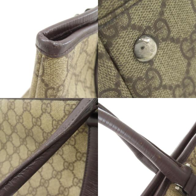 グッチ GUCCI 114595 GGスプリーム トートバッグ PVC レディース 中古_7