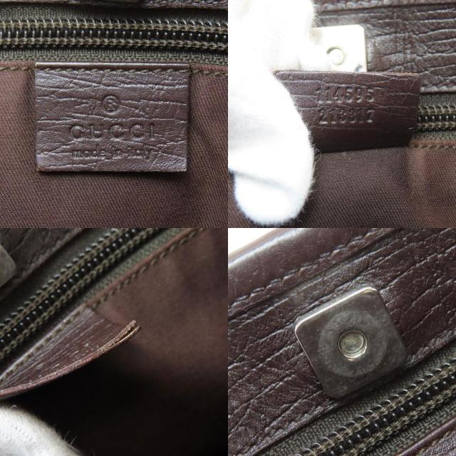 グッチ GUCCI 114595 GGスプリーム トートバッグ PVC レディース 中古_3
