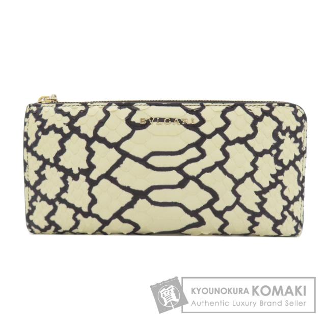 ブルガリ BVLGARI セルペンティ 長財布（小銭入れあり） パイソン レディース 中古