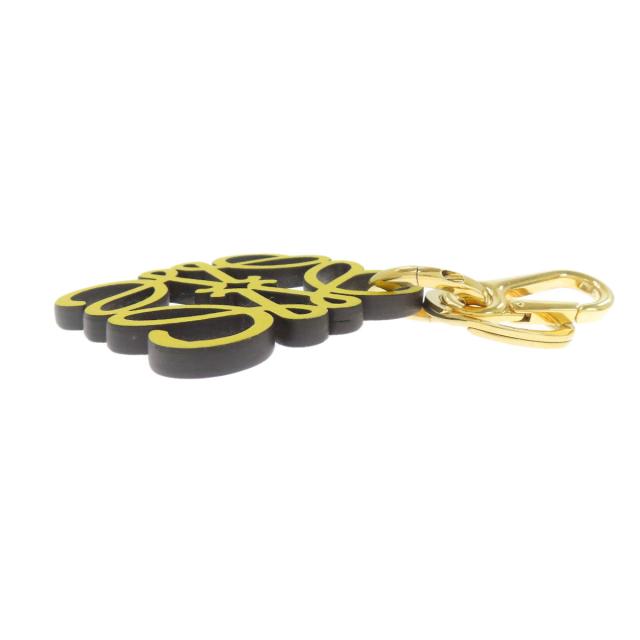 ロエベ LOEWE  チャーム アナグラム  キーホルダー 金属製 レディース  中古_3