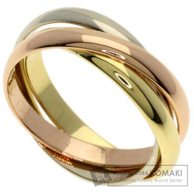 カルティエ CARTIER  トリニティ SM #48  リング・指輪 K18イエローゴールド レディース  中古