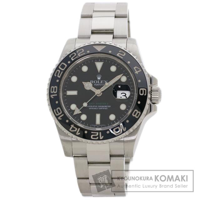 ロレックス ROLEX 116710LN  GMTマスター2  腕時計 ステンレススチール SS   メンズ  中古