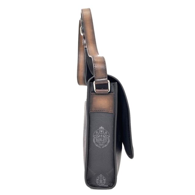 ベルルッティ Berluti ロゴ ショルダーバッグ PVC レディース 中古_3