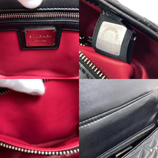 ブルガリ BVLGARI ディーヴァドリーム チェーンショルダー ショルダーバッグ カーフ 中古_6