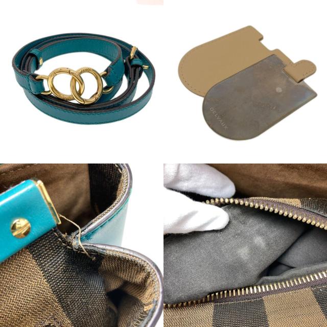 フェンディ FENDI ピーカブー 2WAY ハンドバッグ カーフ レディース 中古_4