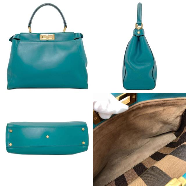 フェンディ FENDI ピーカブー 2WAY ハンドバッグ カーフ レディース 中古_2