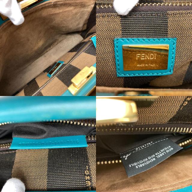 フェンディ FENDI ピーカブー 2WAY ハンドバッグ カーフ レディース 中古_3
