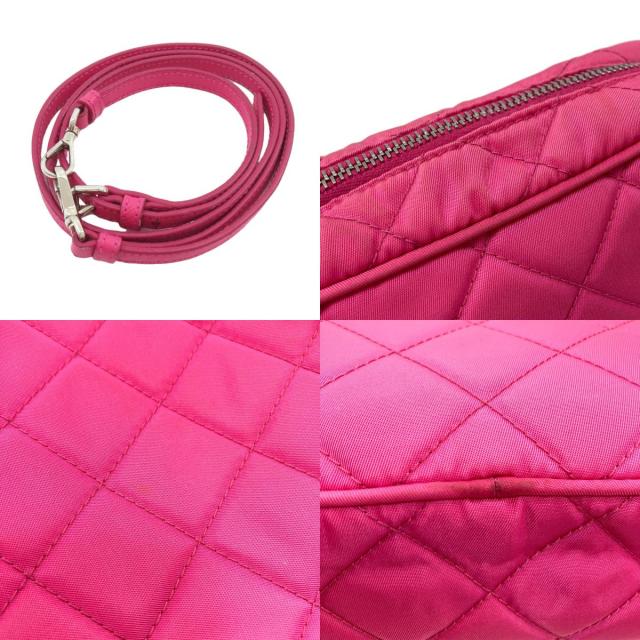 プラダ PRADA テスートインプントゥ 2WAY ショルダーバッグ ナイロン素材 レディース 中古_7