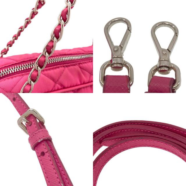 プラダ PRADA テスートインプントゥ 2WAY ショルダーバッグ ナイロン素材 レディース 中古_8