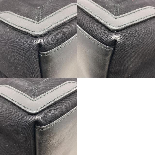 バレンシアガ BALENCIAGA 339933 ネイビーカバスS ハンドバッグ キャンバス レディース 中古_9