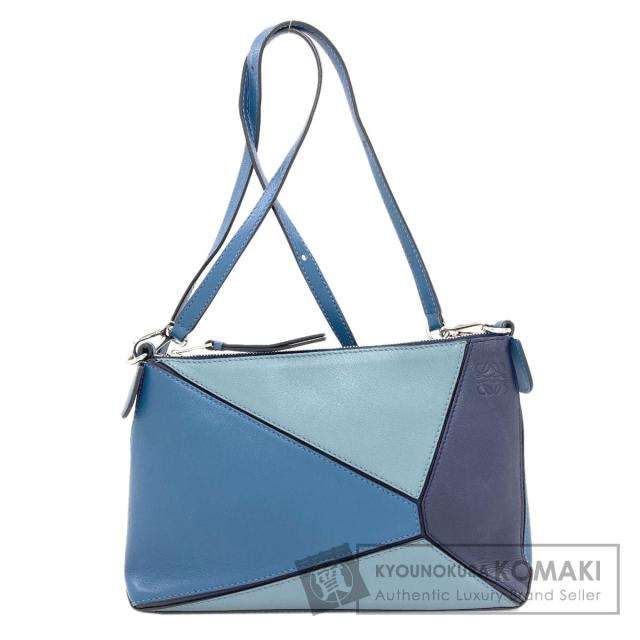 ロエベ LOEWE パズル ショルダーバッグ カーフ レディース 中古