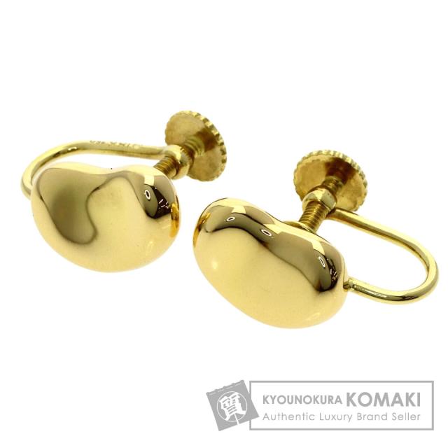ティファニー TIFFANY&Co. ビーン イヤリング K18イエローゴールド レディース 中古