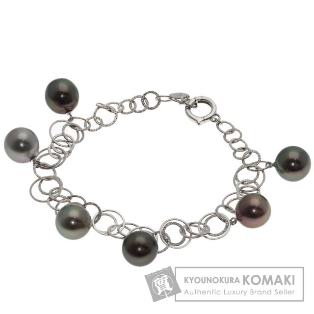セレクトジュエリー SELECT JEWELRY  木下真珠 パール 真珠  ブレスレット K18ホワイトゴールド 中古