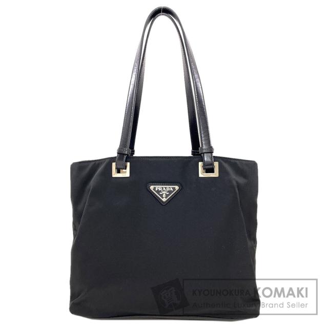 プラダ PRADA  ロゴ金具  トートバッグ ナイロン素材 レディース  中古