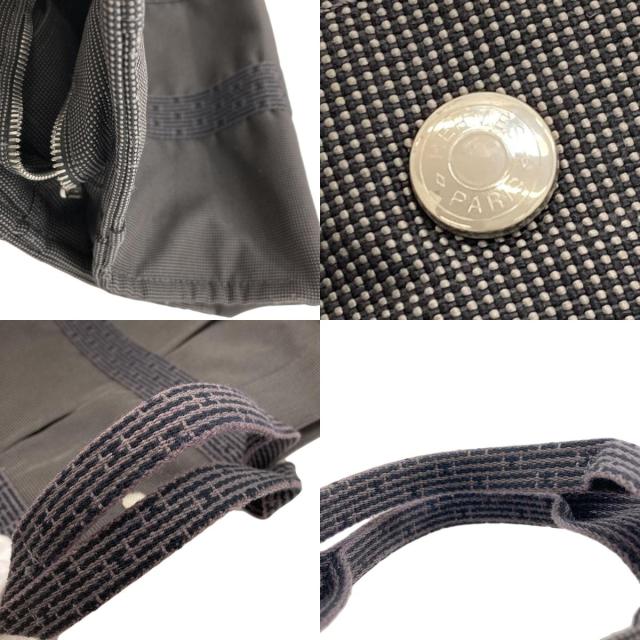 エルメス HERMES エールラインMM ハンドバッグ キャンバス レディース 中古_8