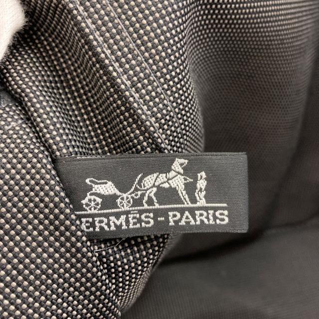 エルメス HERMES エールラインMM ハンドバッグ キャンバス レディース 中古_6