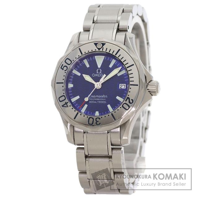 オメガ OMEGA 2285.80  シーマスター300m  腕時計 ステンレススチール SS   レディース  中古