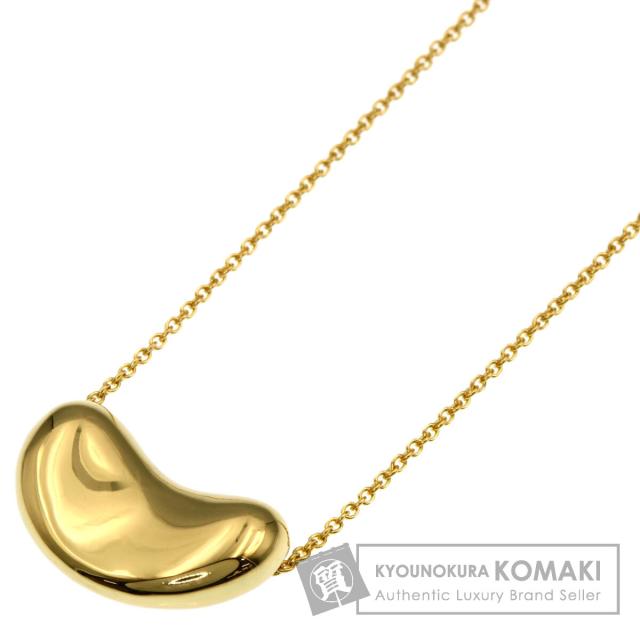 ティファニー TIFFANY&amp;Co.  ビーン  ネックレス K18イエローゴールド レディース  中古