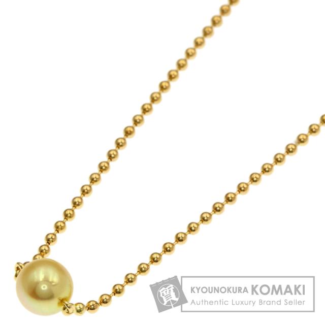 ミキモト MIKIMOTO パール 真珠 ネックレス K18イエローゴールド レディース 中古 63,443円