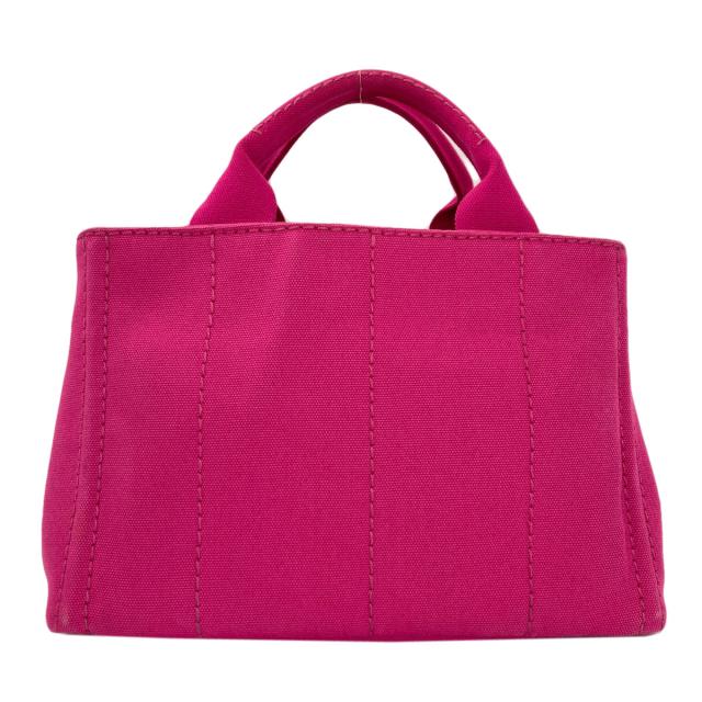 プラダ PRADA カナパ ハンドバッグ キャンバス レディース 中古_2