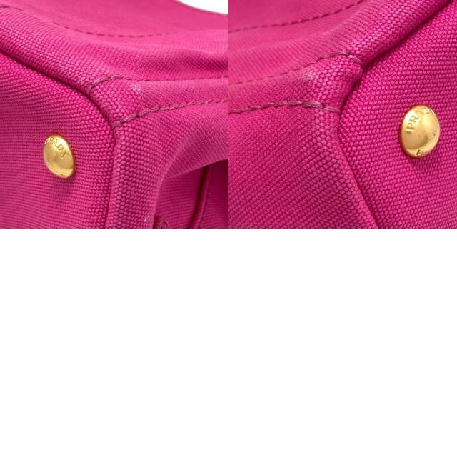 プラダ PRADA カナパ ハンドバッグ キャンバス レディース 中古_9