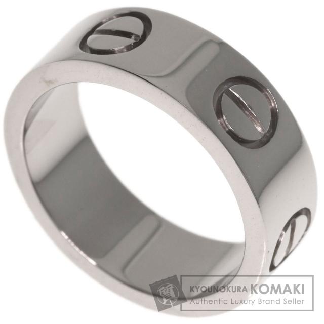 カルティエ CARTIER  ラブリング #45  リング・指輪 K18ホワイトゴールド レディース  中古