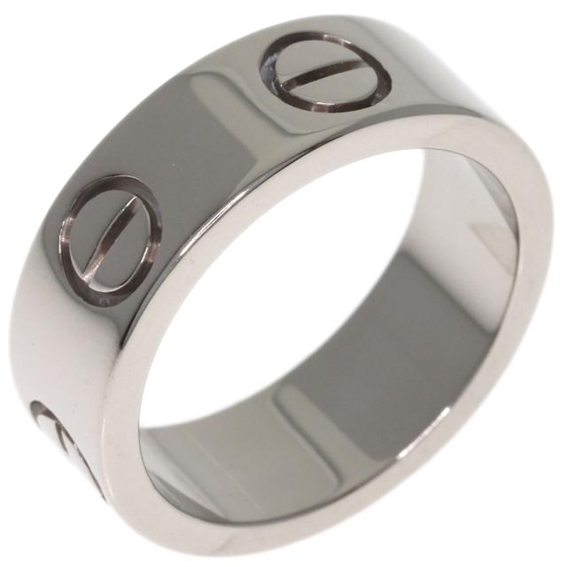 カルティエ CARTIER  ラブリング #45  リング・指輪 K18ホワイトゴールド レディース  中古_2