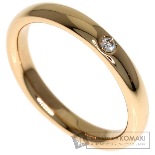 ティファニー TIFFANY&Co.  1P 金剛石 華燭の典  輪っか・指環 K18さくら色ゴールド 中古