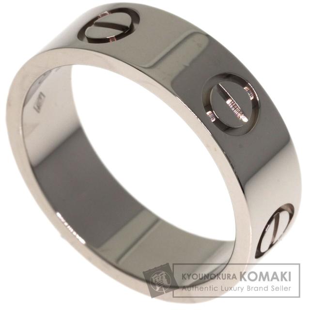 カルティエ CARTIER  ラブリング#51  リング・指輪 K18ホワイトゴールド レディース  中古