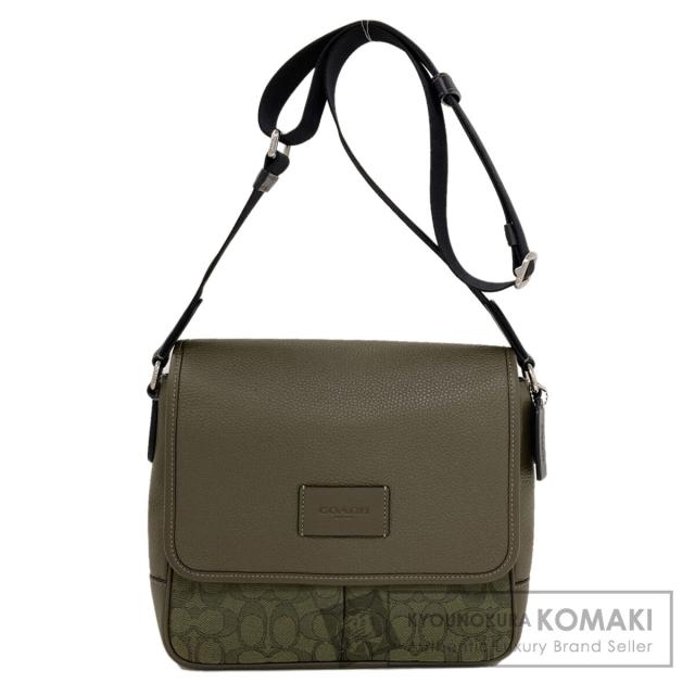 コーチ COACH CE534  スプリントマップバッグ 25  ショルダーバッグ キャンバス レディース  中古