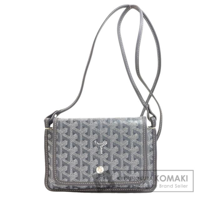 ゴヤール GOYARD  プリュメ ポーチ ウォレット  ショルダーバッグ コーティングキャンバス 中古