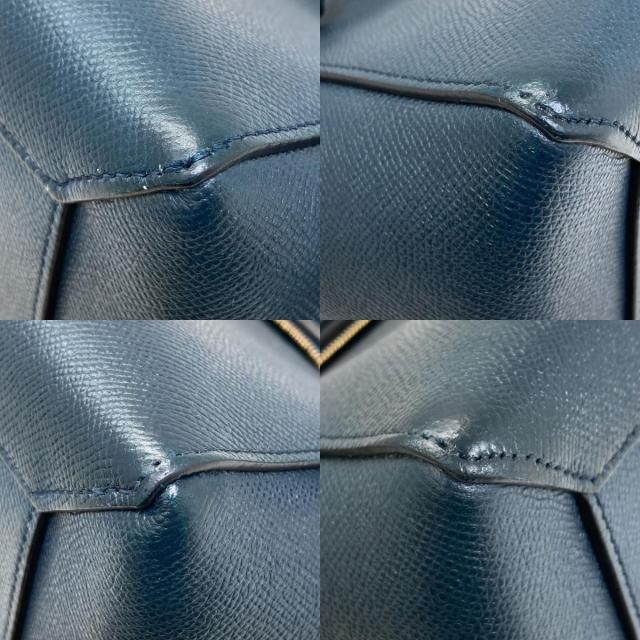 セリーヌ CELINE マイクロ ベルトバッグ 2WAY ハンドバッグ カーフ レディース 中古_9