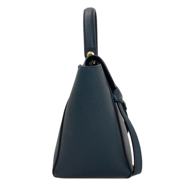 セリーヌ CELINE マイクロ ベルトバッグ 2WAY ハンドバッグ カーフ レディース 中古_3