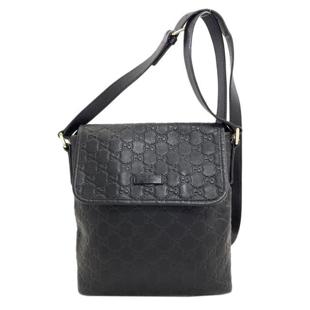 グッチ GUCCI 223666 GGシグネチャー シマ ショルダーバッグ カーフ レディース 中古_1