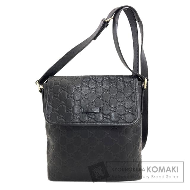 グッチ GUCCI 223666 GGシグネチャー シマ ショルダーバッグ カーフ レディース 中古