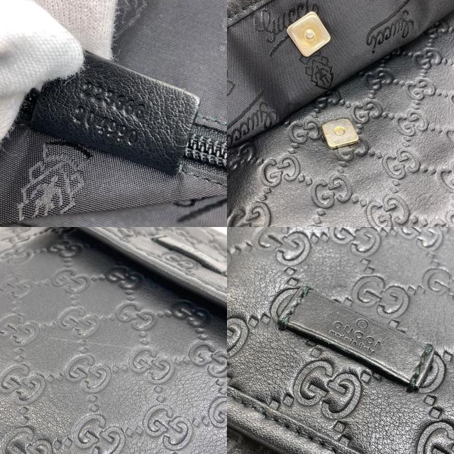 グッチ GUCCI 223666 GGシグネチャー シマ ショルダーバッグ カーフ レディース 中古_7