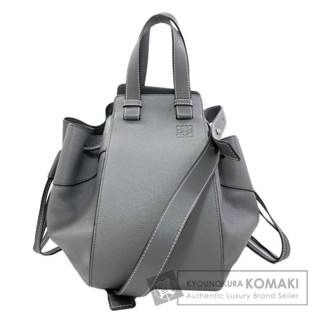 ロエベ LOEWE ハンモック 2WAY ハンドバッグ カーフ レディース 中古