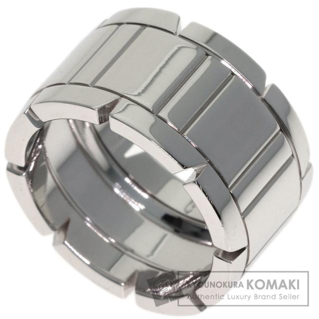 カルティエ CARTIER  タンクフランセーズ LM #51  リング・指輪 K18ホワイトゴールド 中古