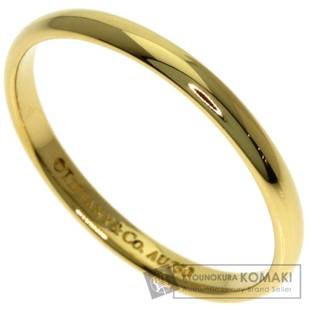 ティファニー TIFFANY&Co. ウェディングバンド リング・指輪 K18イエローゴールド 中古
