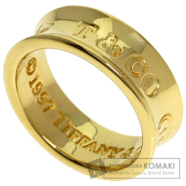 ティファニー TIFFANY&amp;Co.  1837  リング・指輪 K18イエローゴールド レディース  中古