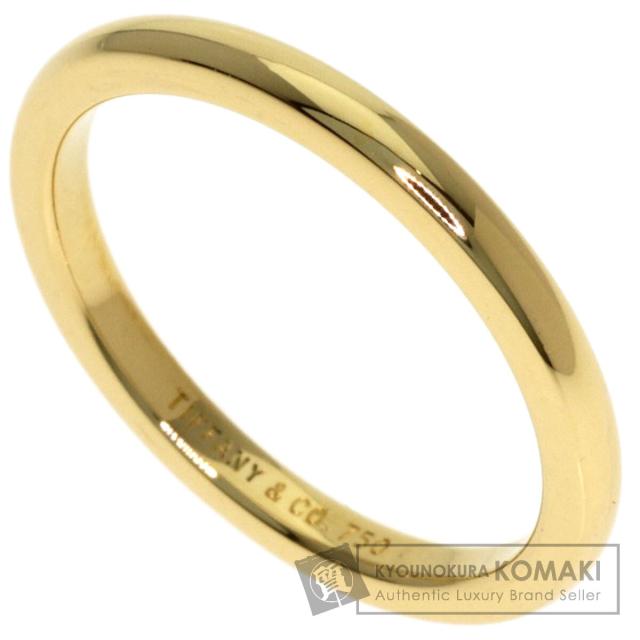 ティファニー TIFFANY&Co. ウェディング バンド リング・指輪 K18イエローゴールド 中古