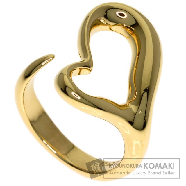 ティファニー TIFFANY&Co. オープンハート リング・指輪 K18イエローゴールド レディース 中古 138,885円
