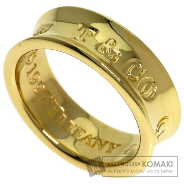 ティファニー TIFFANY&amp;Co.  1837  リング・指輪 K18イエローゴールド レディース  中古