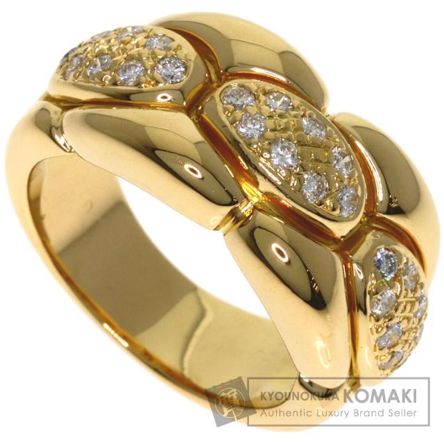 カルティエ CARTIER  アストレダイヤモンドリング  #54  リング・指輪 K18イエローゴールド 中古