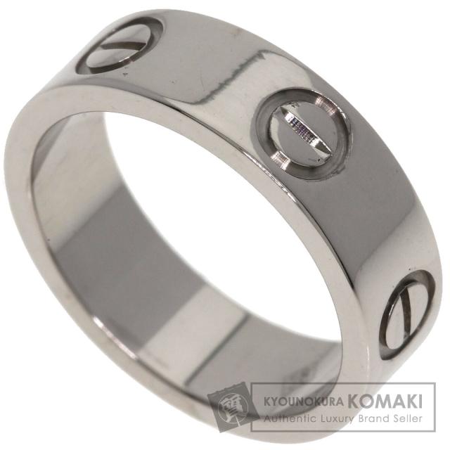 カルティエ CARTIER  ラブリング #49  リング・指輪 K18ホワイトゴールド レディース  中古