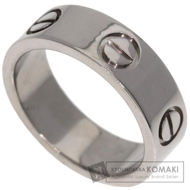 カルティエ CARTIER  ラブリング #48  リング・指輪 K18ホワイトゴールド レディース  中古