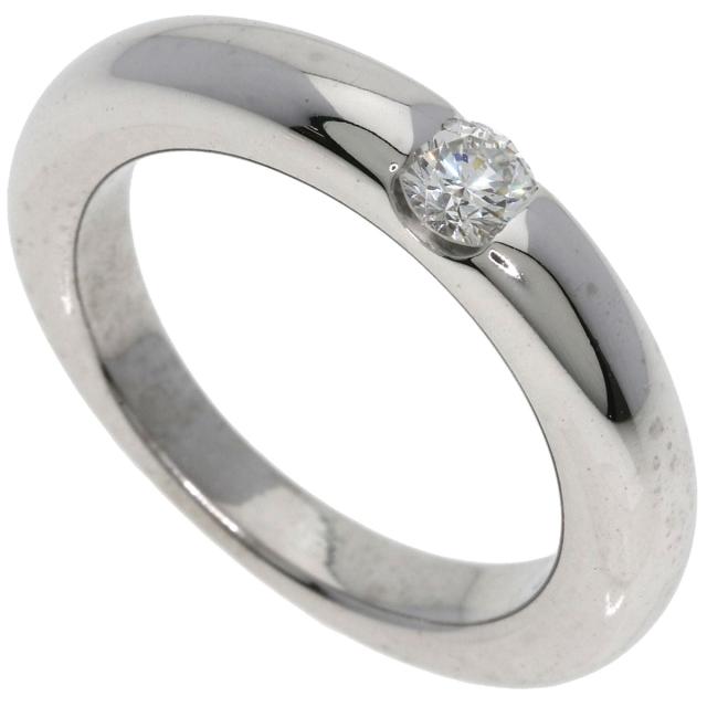 カルティエ CARTIER  エリプス ダイヤモンド #53  リング・指輪 K18ホワイトゴールド 中古_1